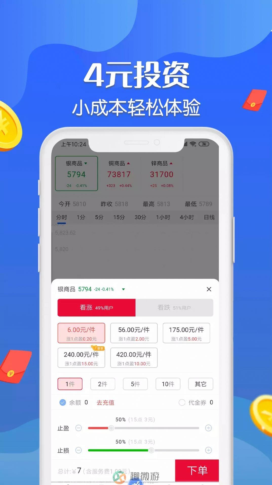 三鑫淘金贵金属交易app手机版图片2