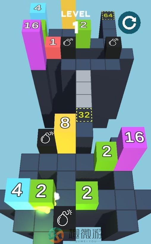 果冻数字块游戏官方版（Perfect Number 3D）图片1