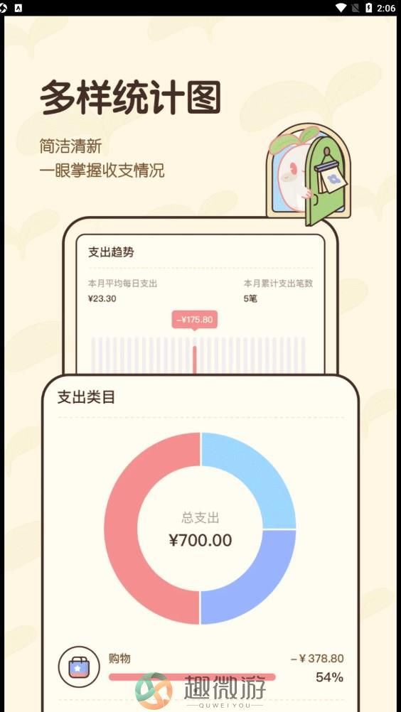 茶茶账记账app安卓版图片1