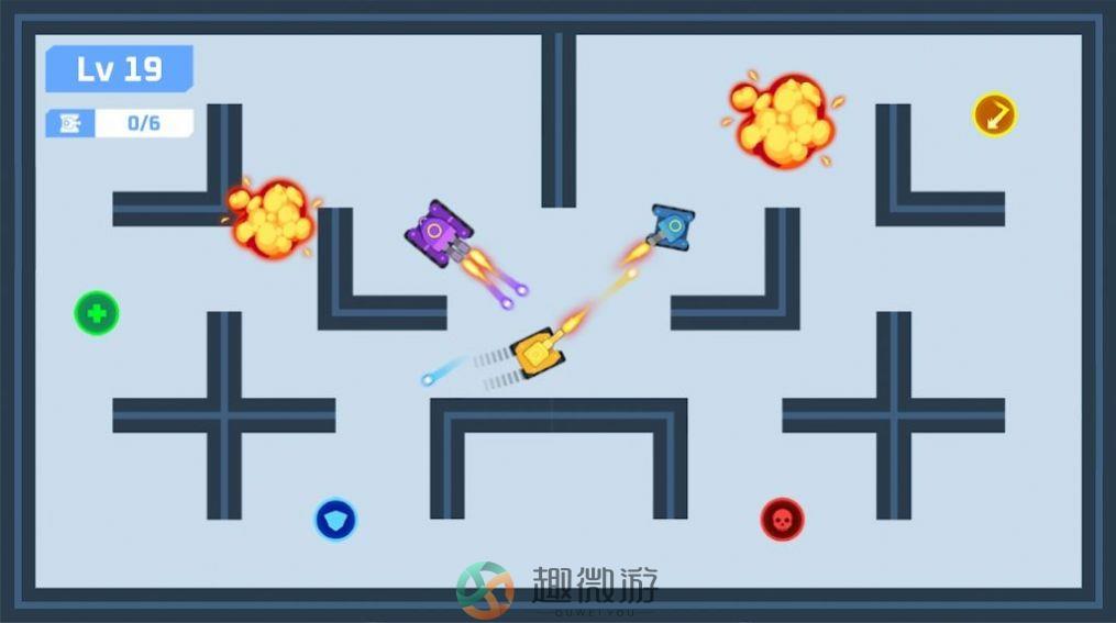 无尽坦克战争游戏中文版（Tank Battle Endless Fight）图片1