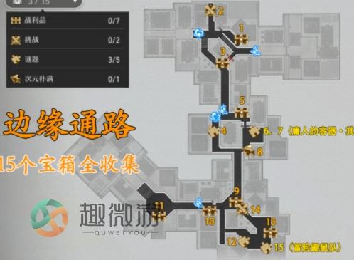 崩坏星穹铁道边缘通路宝箱全收集位置全一览