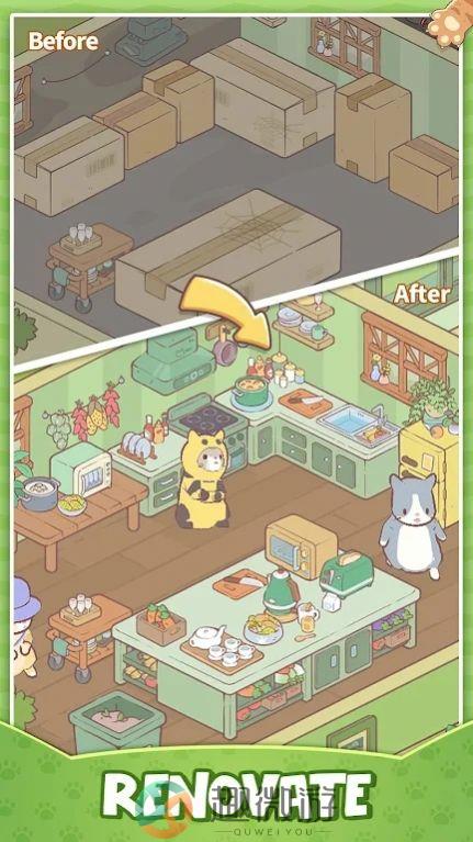 猫咪豪宅游戏免广告下载最新版（Cats Mansion）图片2