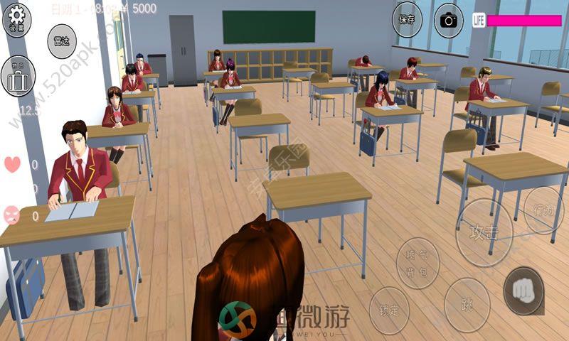 樱花校园模拟器2.031.01最新去广告中文最新版图片2