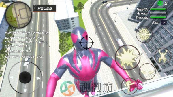 蜘蛛侠绳索挑战无限能量安卓汉化最新版图片1