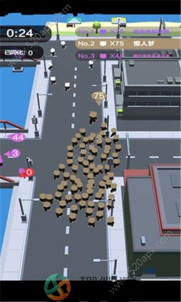 拥挤城市大乱斗无限时间安卓最新版图片1