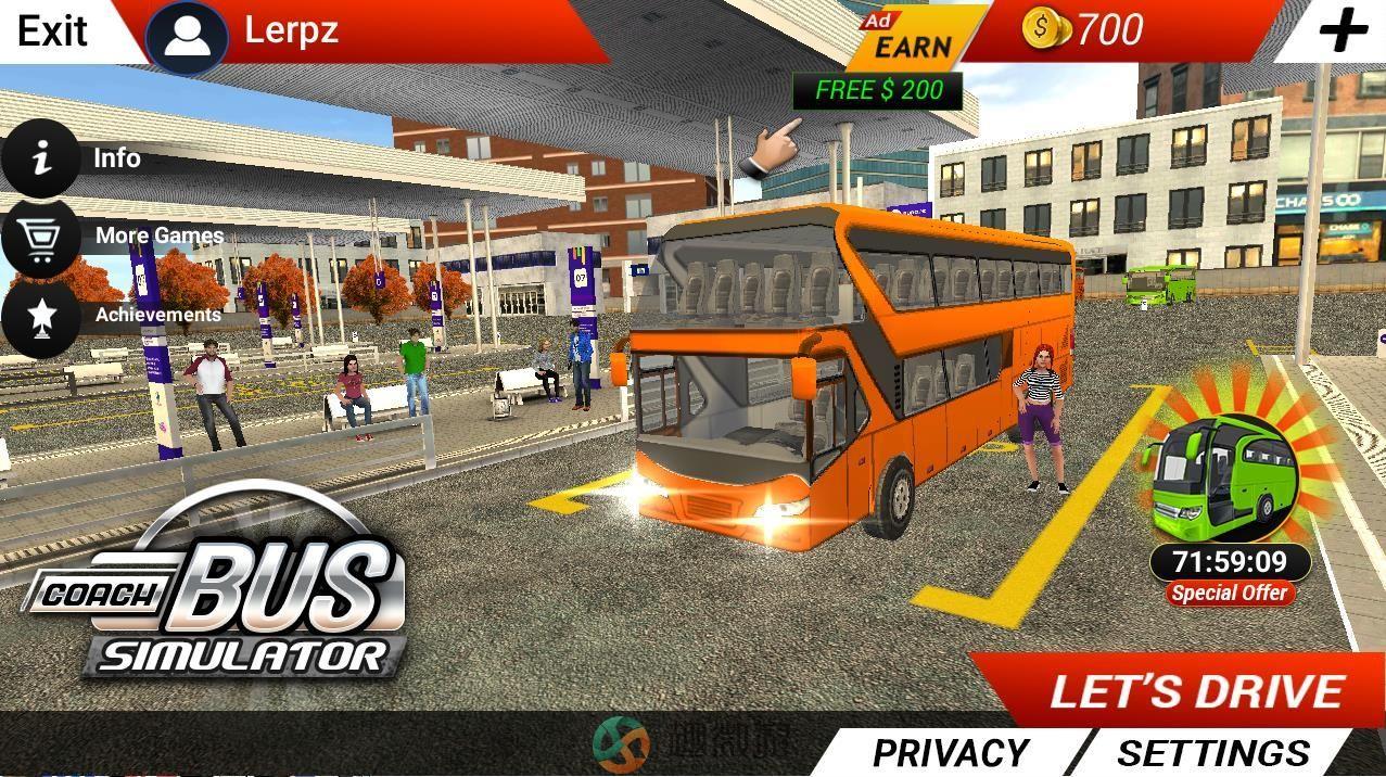 伦敦客车模拟手机游戏官方安卓版(Coach Bus Driving Simulator)图片2