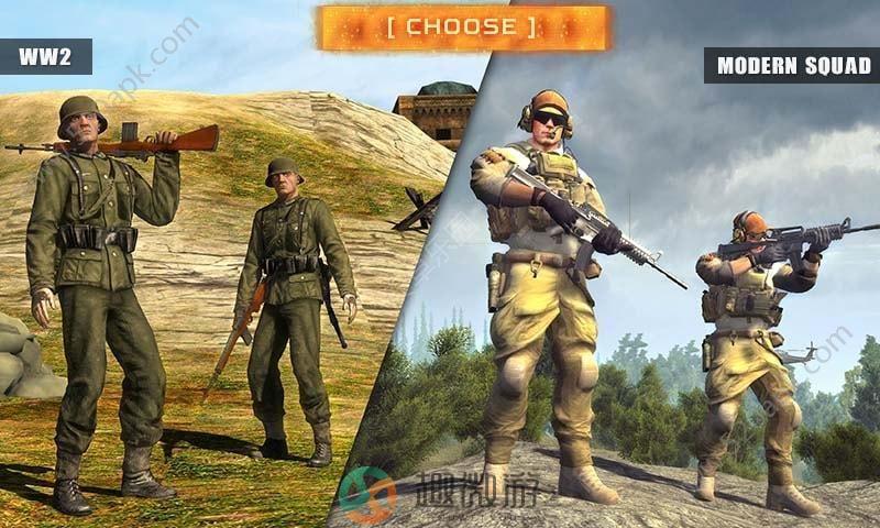 前线战争生存游戏中文官方版安卓版（Fort Night Battleground WW2 Survival Shooting Game）图片1
