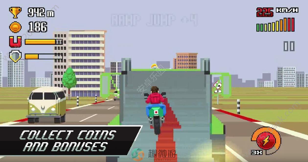 复古高速公路免费安卓中文最新版（Retro Highway Announcement）图片1